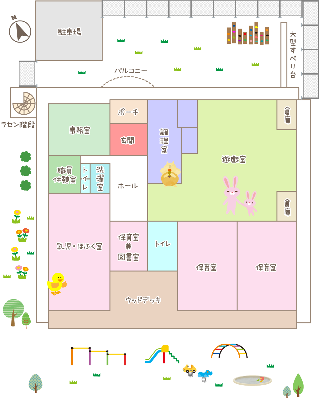 園舎平面図